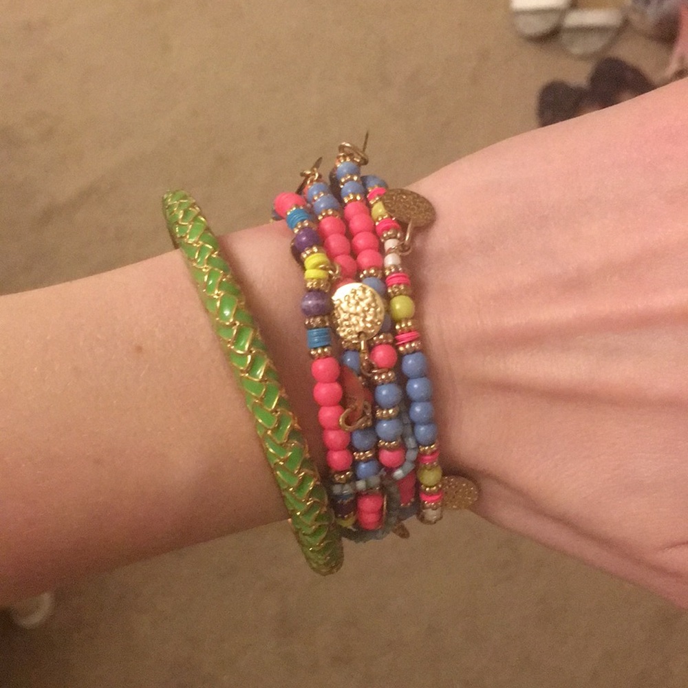 Green Lily Politzer Bracelet